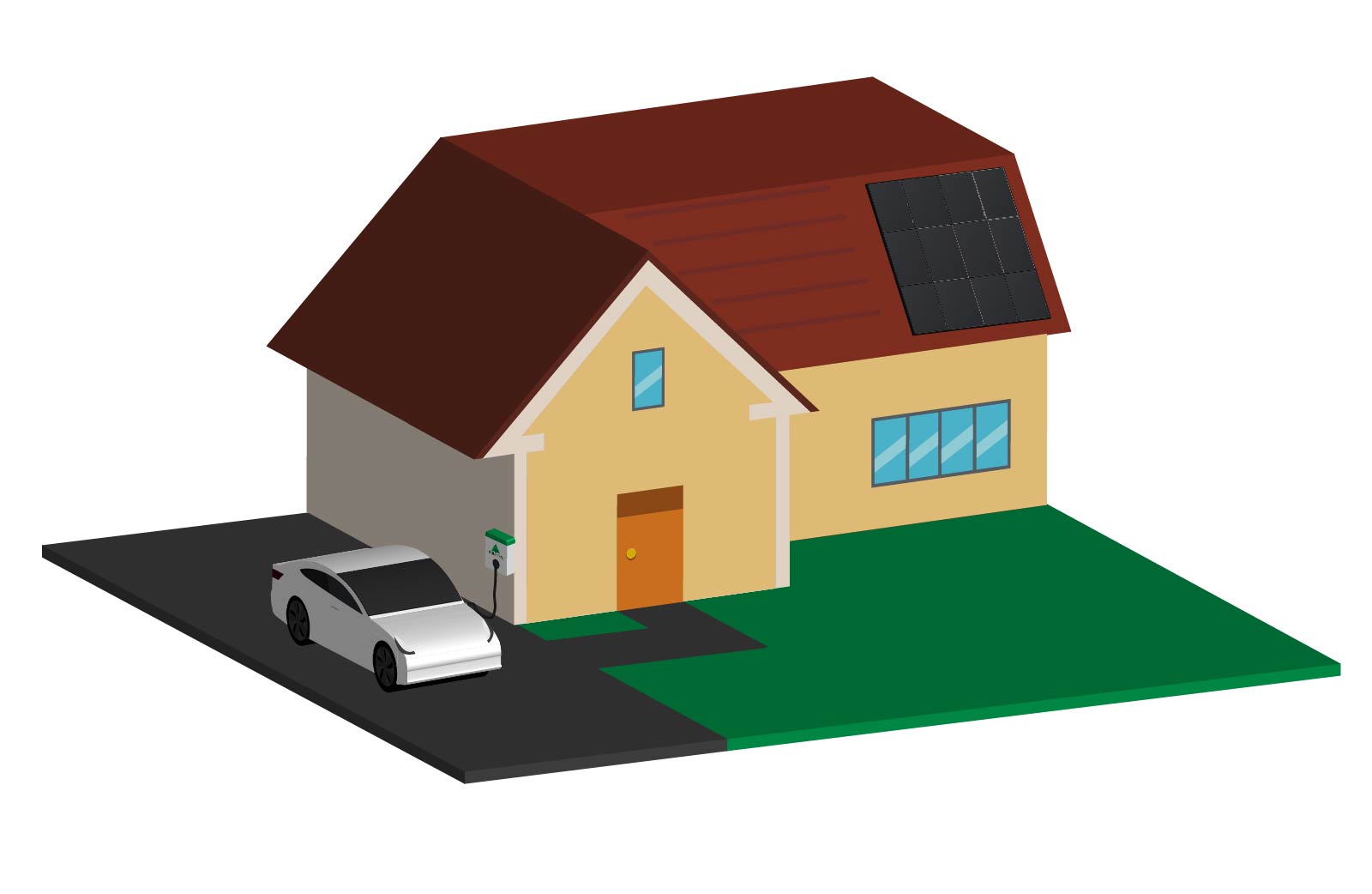 elektrische auto thuis laden